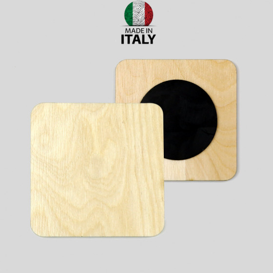 Sublimation wooden magnets